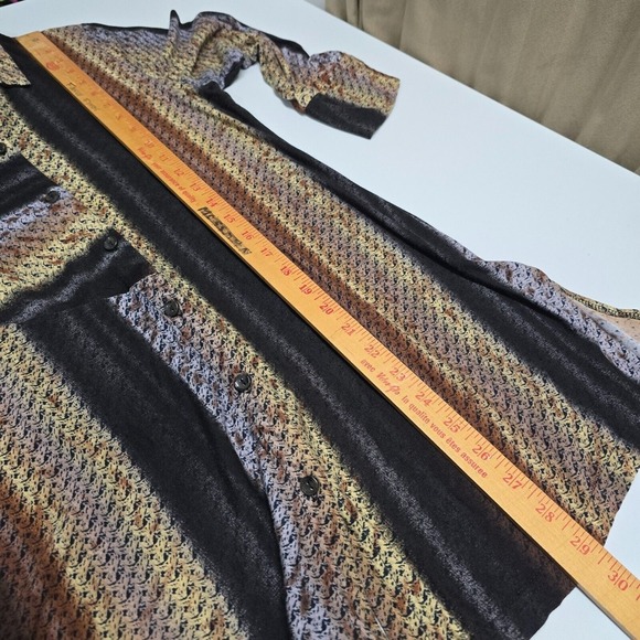 Parsley & Sage Shirt Womens Medium‎ Brown Button Up Earthy Forestcore Goblin - Picture 9 of 11